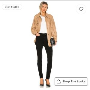 The High Waist Skinny in Slim Illusion Luxe Black